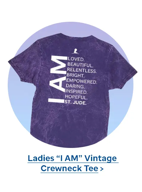 Ladies “I AM” Vintage Crewneck Tee